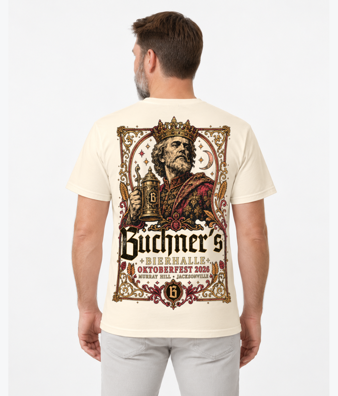 Oktoberfest 2026 Commemorative Tee - Ivory